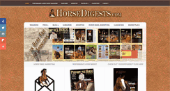 Desktop Screenshot of horsedigests.com